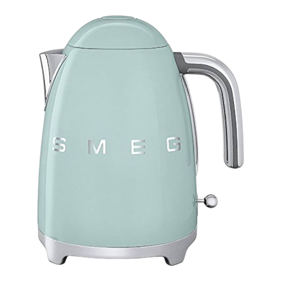 Smeg KLF01PGUS Manuel D'utilisation