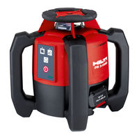 Hilti PR 3-HVSG Mode D'emploi