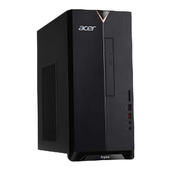 Acer ASPIRE TC-885.032 Manuel D'utilisation