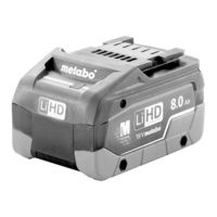 Metabo 6.25529 Notice D'utilisation