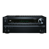 Onkyo TX-NR616 Manuel D'instructions