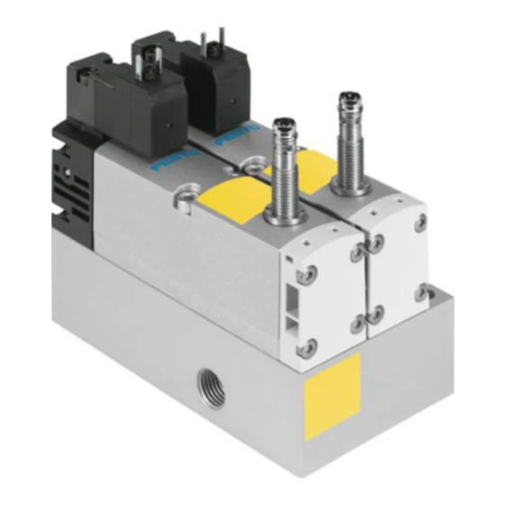 Festo VOFA-L26-T32C-MZ-G14-1C1 Serie Mode D'emploi
