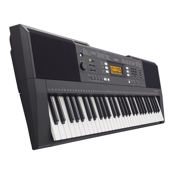 Yamaha PSR-E343 Mode D'emploi