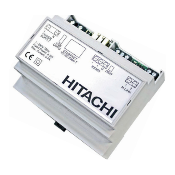 Hitachi HC-A64MB Manuel D'installation Et De Fonctionnement