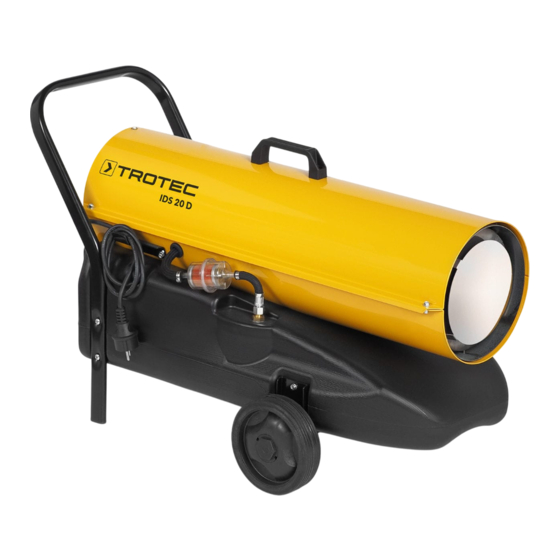 Trotec IDS 20 D Traduction De La Notice Originale