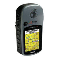 Garmin eTrex Venture Cx Manuel D'utilisation