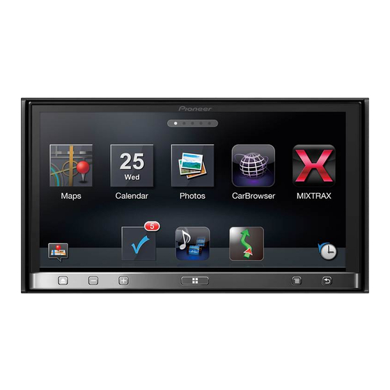 Pioneer AppRadio SPH-DA210 Information Importante Pour L'utilisateur