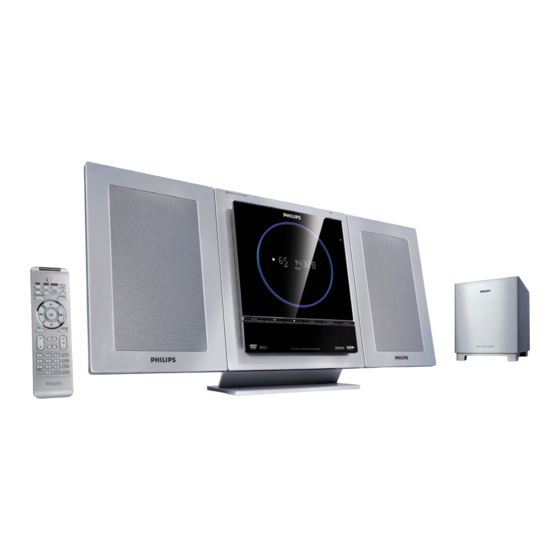 Philips MCD288E Manuel D'utilisation