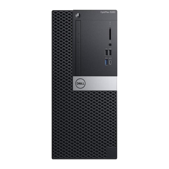 Dell OptiPlex 5060 Guide D'installation Et De Caractéristiques