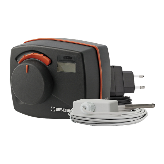 ESBE CRD100 Serie Guide Rapide