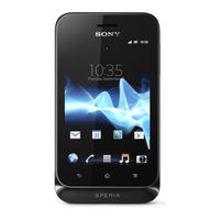 Sony Xperia tipo ST21i Guide De L'utilisateur