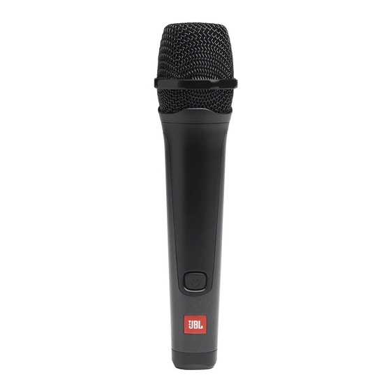 Harman JBL PBM100 Mode D'emploi