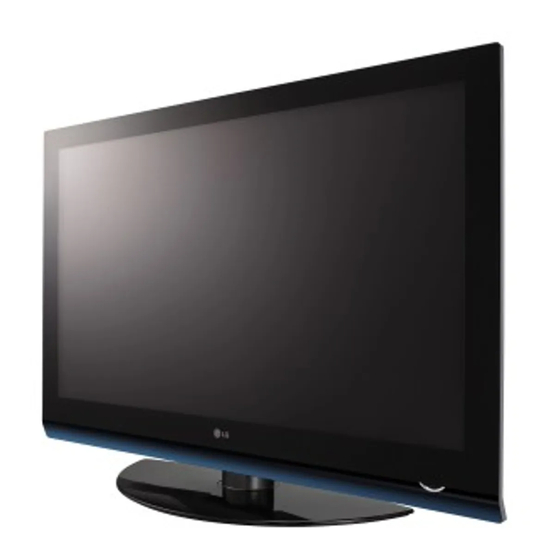 LG 42PG69 Série Guide De L'utilisateur