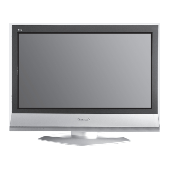 Panasonic TX-23LX60F Mode D'emploi