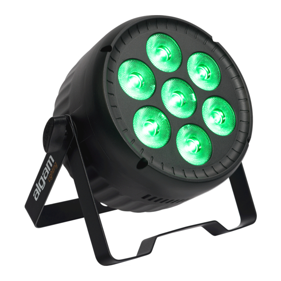 Algam Lighting PARWASH730 QUAD Mode D'emploi