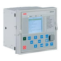 ABB Relion 615 Série Manuel De L'utilisateur