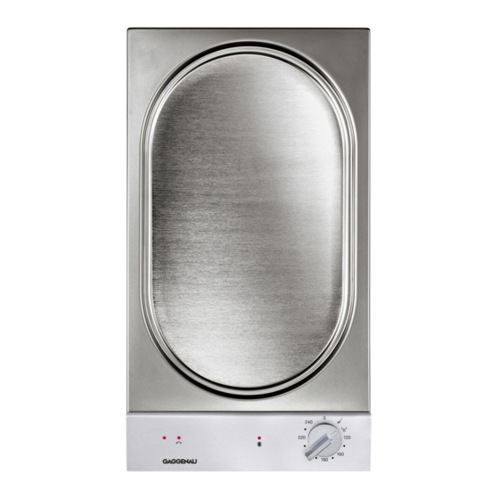 Gaggenau VP230-134 Mode D'emploi