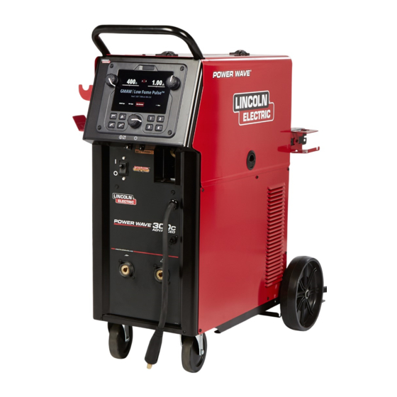 Lincoln Electric POWER WAVE 300C Manuel D'utilisation