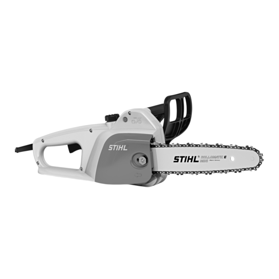 Stihl MSE 141 C Notice D'emploi