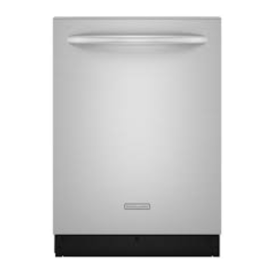 KitchenAid KUDC03FVSS Mode D'emploi