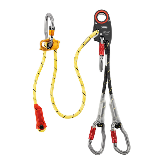 Petzl LEZARD Manuel D'utilisation