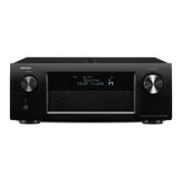 Denon AVR-X4000 Manuel De Mise En Route