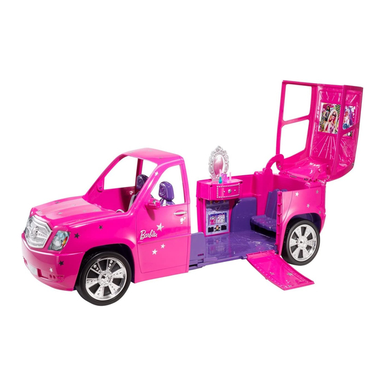 Mattel Barbie FGR64 Mode D'emploi