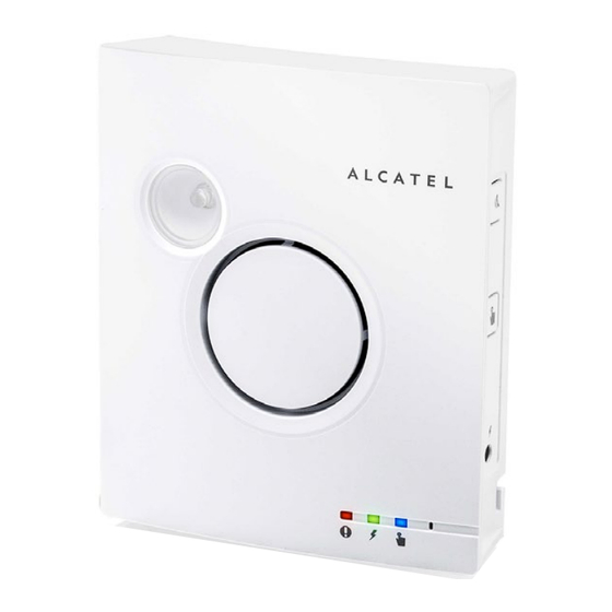 Alcatel Incendie Alert Box Notice D'utilisation