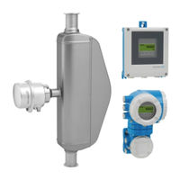 Endress+Hauser Proline Promass S 500 Manuel De Mise En Service