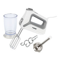 Rotel Handmixer Plus 3774CH Mode D'emploi