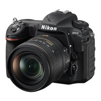 Nikon D500 Manuel D'utilisation