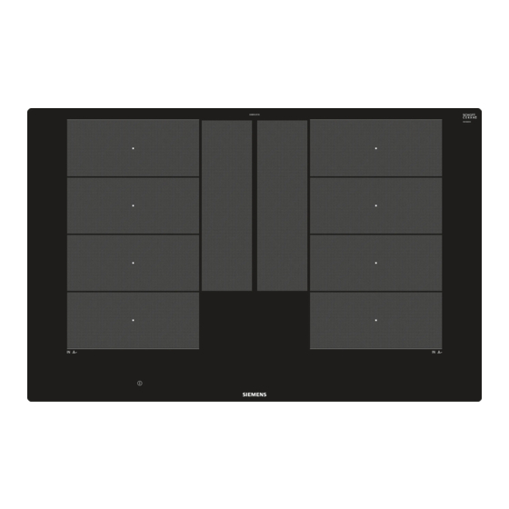 Siemens IQ700 EX8 KY Serie Notice D'utilisation