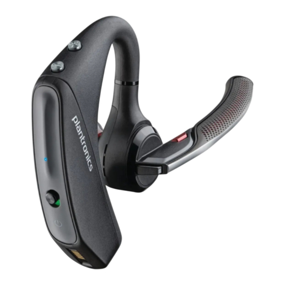 Poly Voyager 5200 UC Mode D'emploi