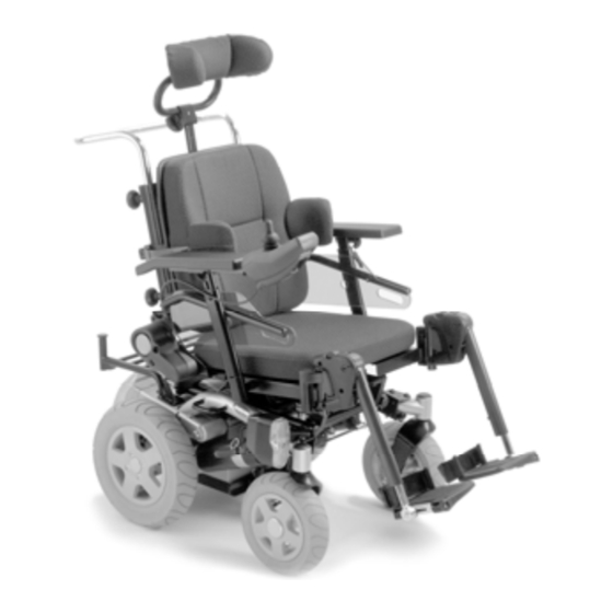 Invacare Storm Manuels