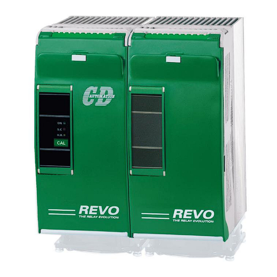 CD Automation REVO S 2PH Manuel Utilisateur