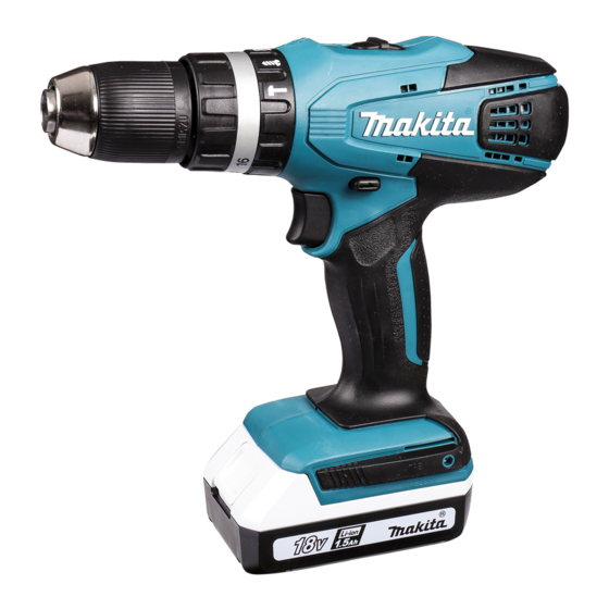 Makita HP347DWE Manuel D'instructions