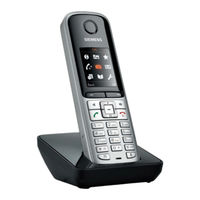 Siemens Gigaset S79H Mode D'emploi
