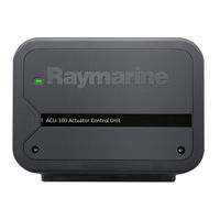 Raymarine Evolution ACU-100 Notice D'installation