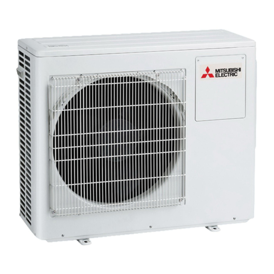 Mitsubishi Electric MXZ-2C20NA2 Notice D'installation