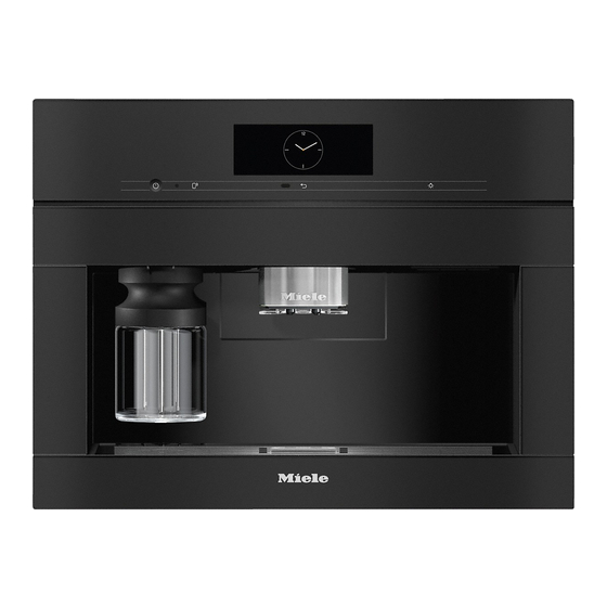 Miele CVA 7845 Mode D'emploi Et Instructions D'installation