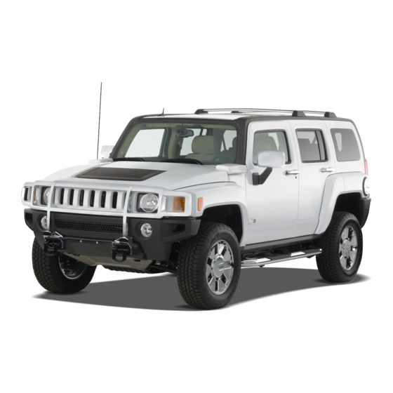 Hummer H3 2009 Manuels