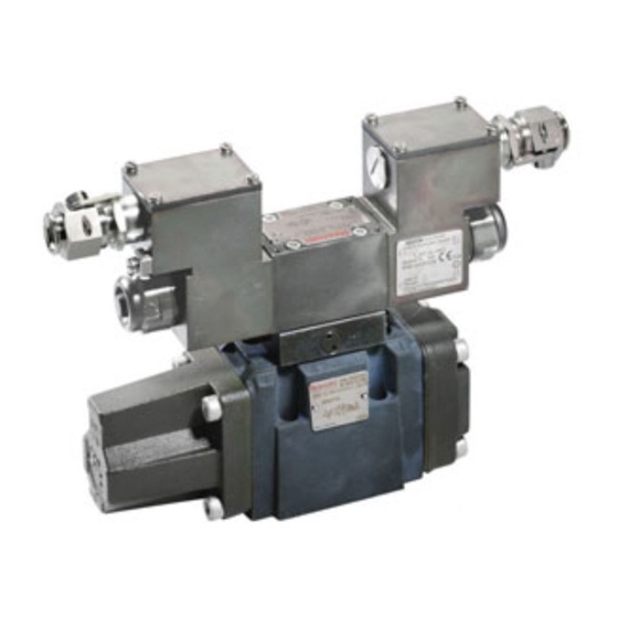 Bosch Rexroth 4WRZ XE Série Notice D'utilisation