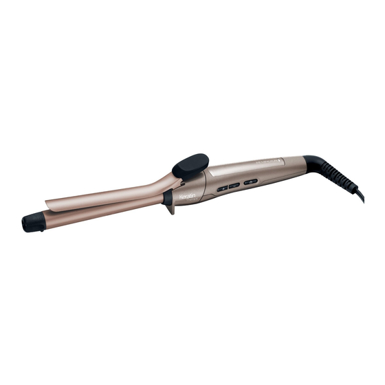 Remington KERATIN THERAPY PRO CURL CI8319 Mode D'emploi