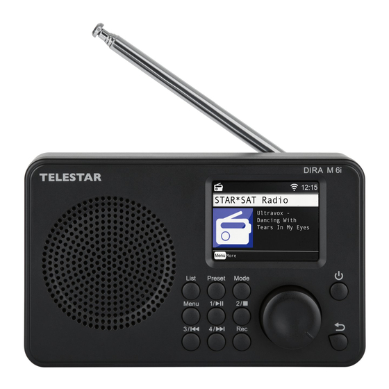 Telestar DIRA M 6i Manuels