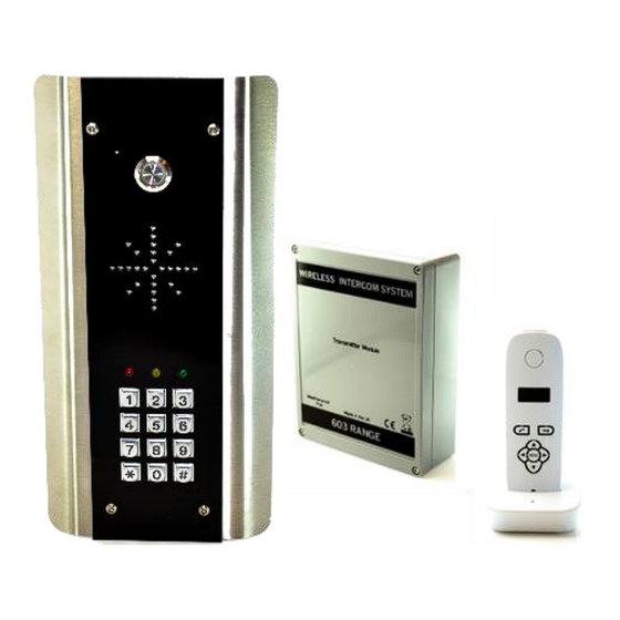 AES global 24v 603 DECT Manuel D'installation Et Mode D'emploi