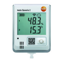 Testo Saveris 2 T1 Mode D'emploi