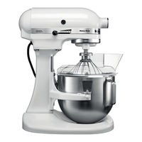 KitchenAid 5KSM6521X Mode D'emploi