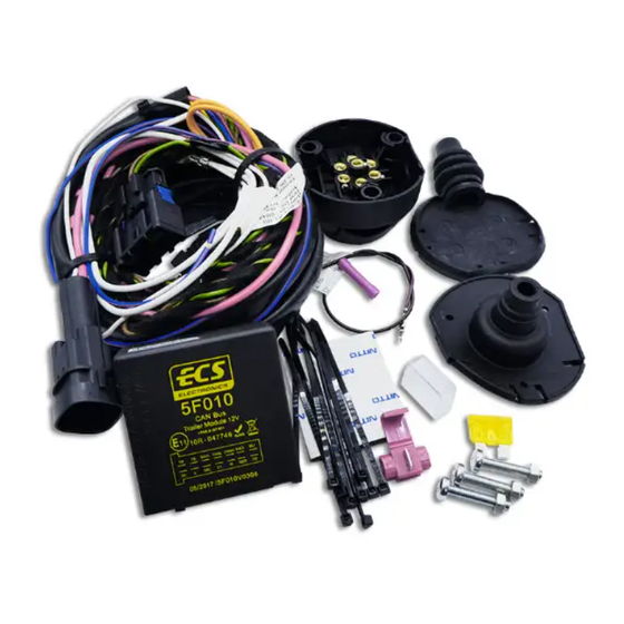 ECS Electronics FR-042-BB Instructions De Montage