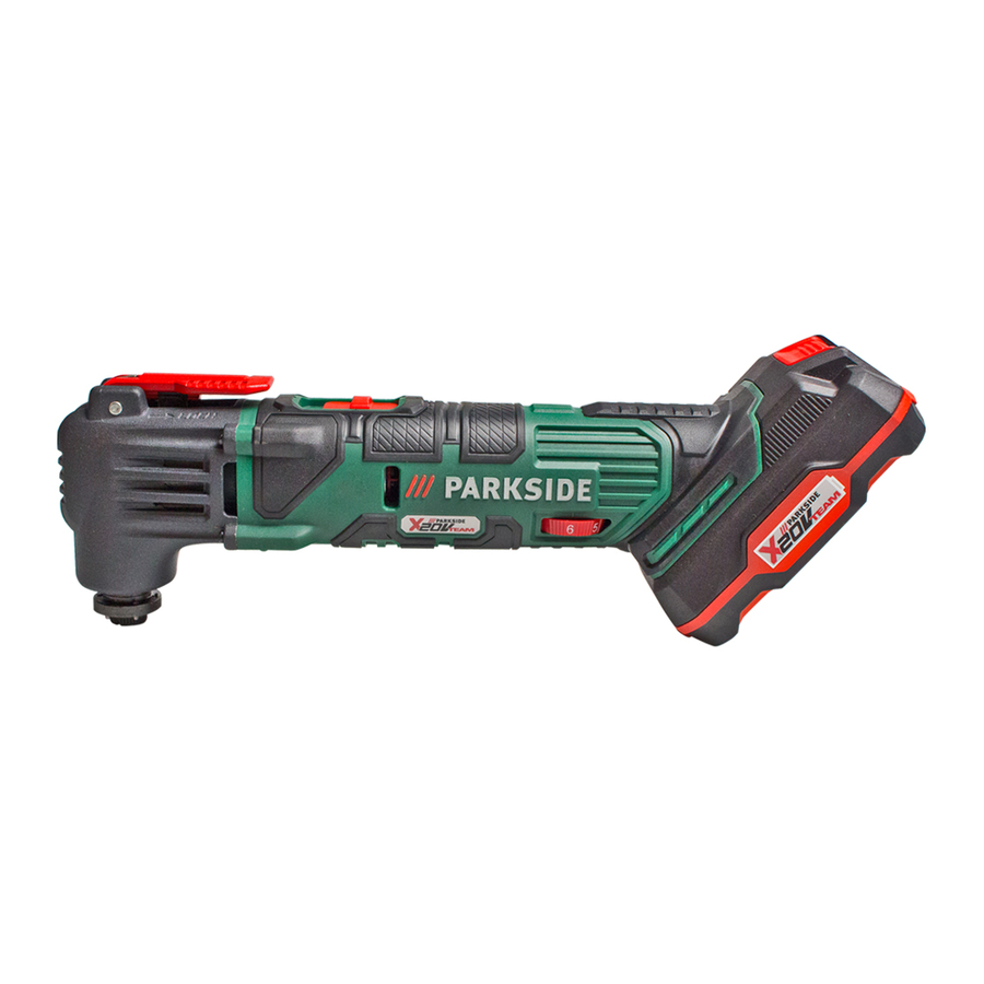 Parkside PAMFW 20-Li A1 Traduction Des Instructions D'origine
