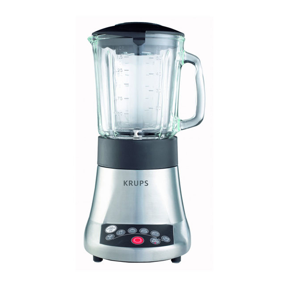 Krups FRESHMIX KB710D41 Manuels